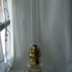 Kosmos-Brenner 14''' von Gaudard/Frankreich mit Glas-Bassin (meine allererste Lampe!)