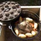 Schweinsbraten in meinem 6qt. 12" Dutch Oven